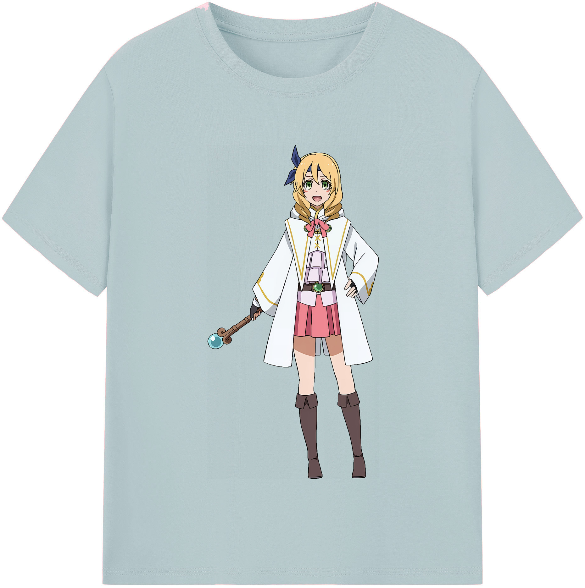 （画像用） 転スラ Regarding Reincarnated to Slime 綿100％半袖Tシャツ（フロントプリント）